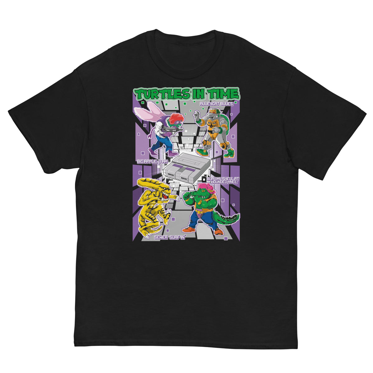 Ninja Turtles - Turtles in Time - Ultra Cotton T-shirt | UnrealGeeks - UnrealGeeks