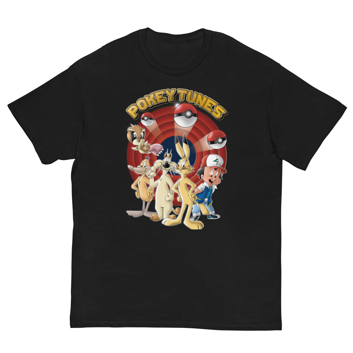Looney Tunes (Pokemon) - Ultra Cotton T-shirt | UnrealGeeks - UnrealGeeks