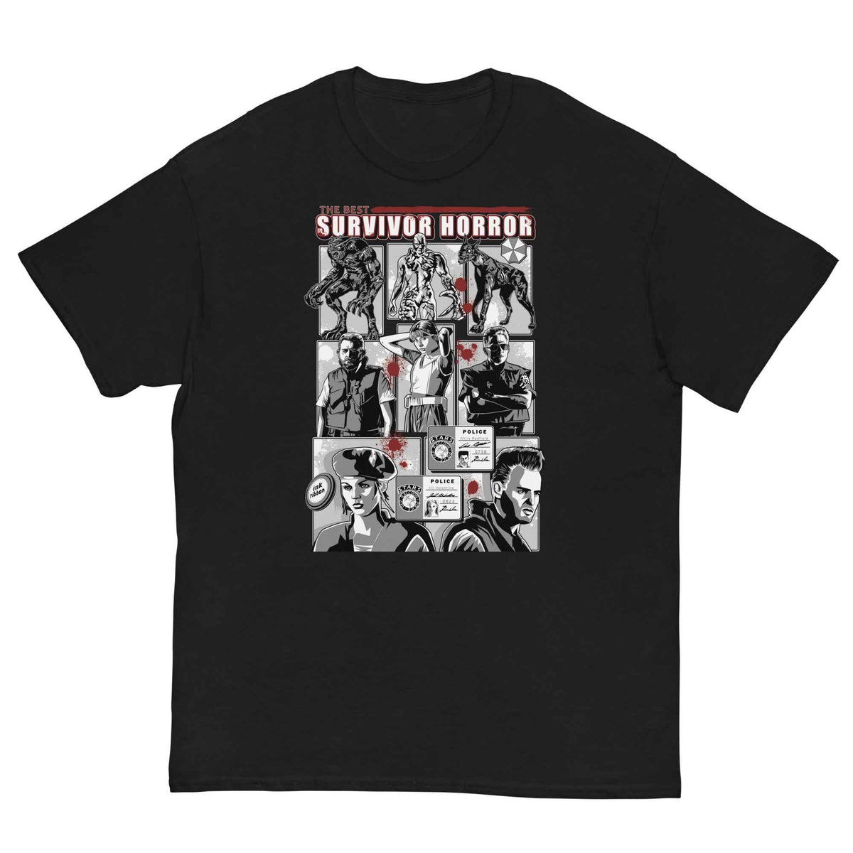 Resident Evil 1 - Ultra Cotton Unisex T-shirt | UnrealGeeks
