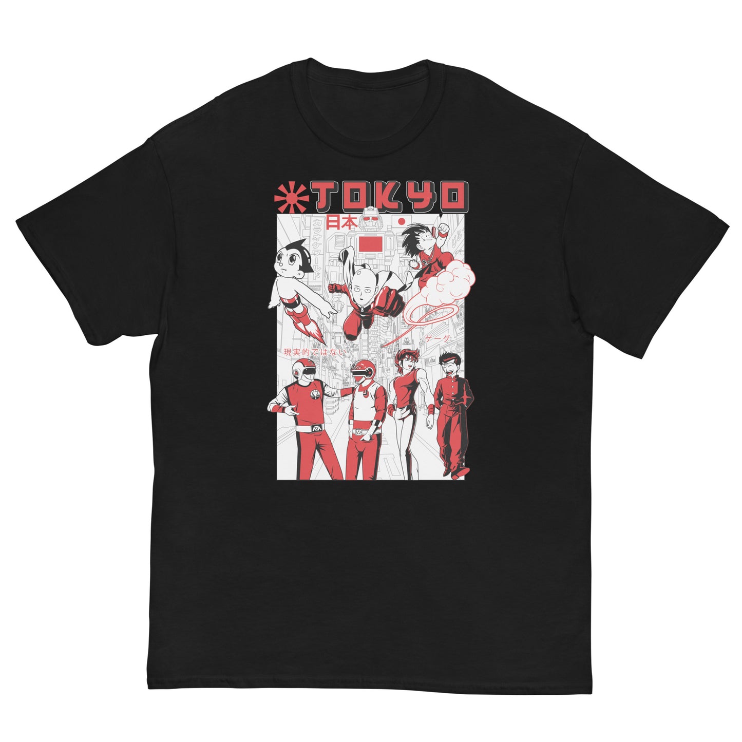 Tokyo - Anime Ultra Cotton T-shirt | UnrealGeeks