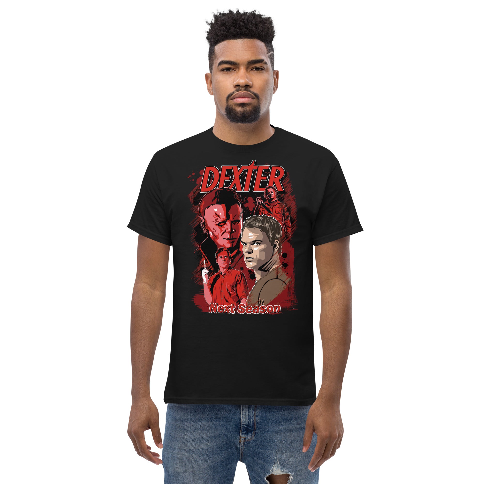 Dexter x Myers Ultra Cotton T-shirt | UnrealGeeks - UnrealGeeks