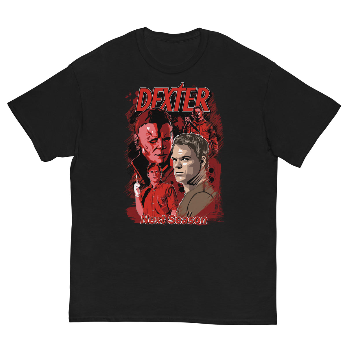 Dexter x Myers Ultra Cotton T-shirt | UnrealGeeks - UnrealGeeks