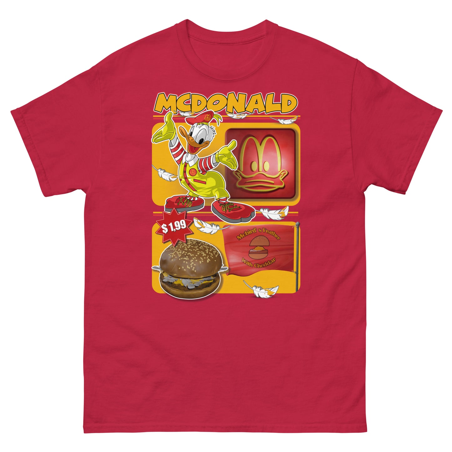 McDonald Duck - Ultra Cotton Unisex T-shirt | Gildan 2000