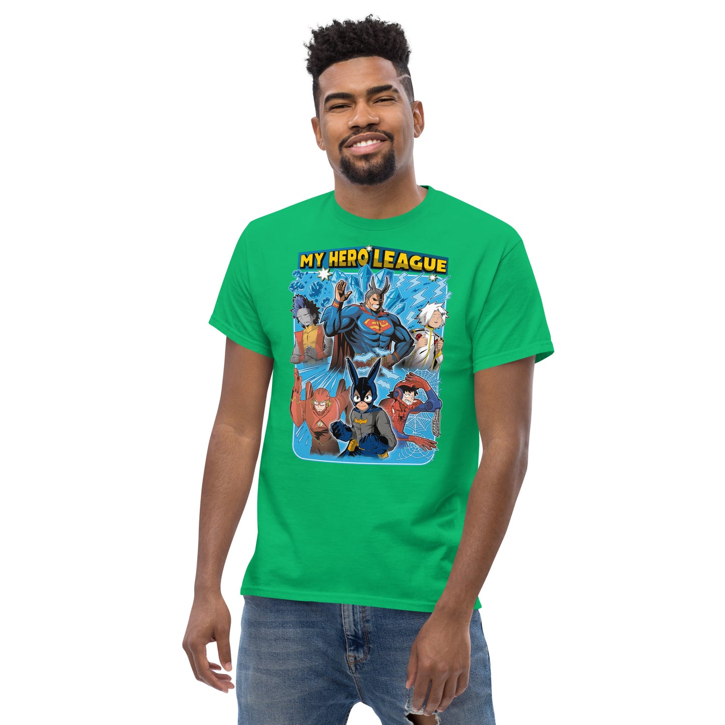 My Hero Academia "League" - Ultra Cotton T-shirt | UnrealGeeks