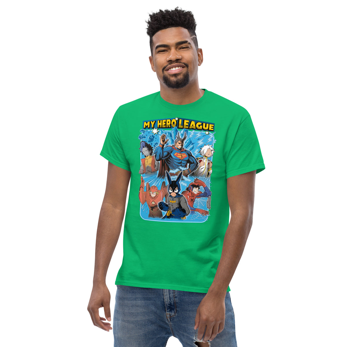 My Hero Academia "League" - Ultra Cotton T-shirt | UnrealGeeks - UnrealGeeks