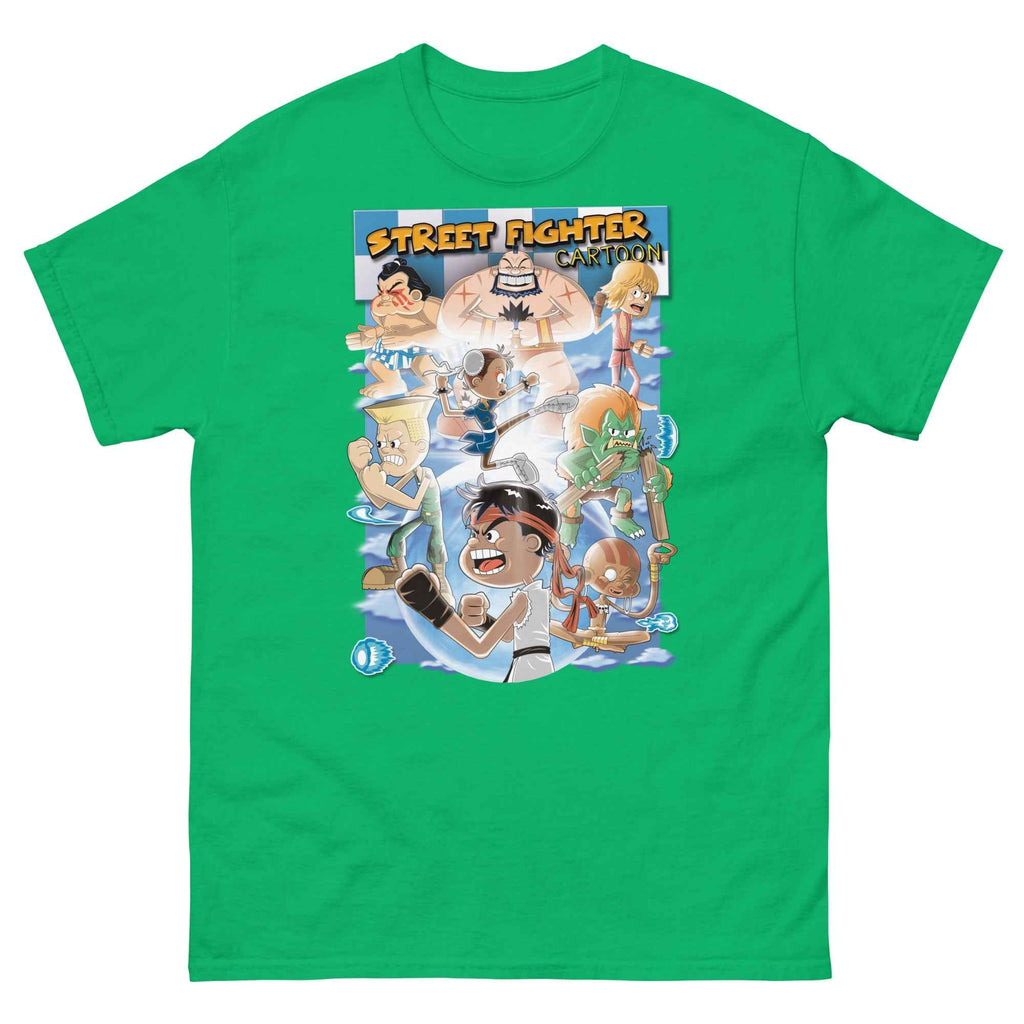 Street Fighter Cartoon - Ultra Cotton Unisex T-shirt | UnrealGeeks
