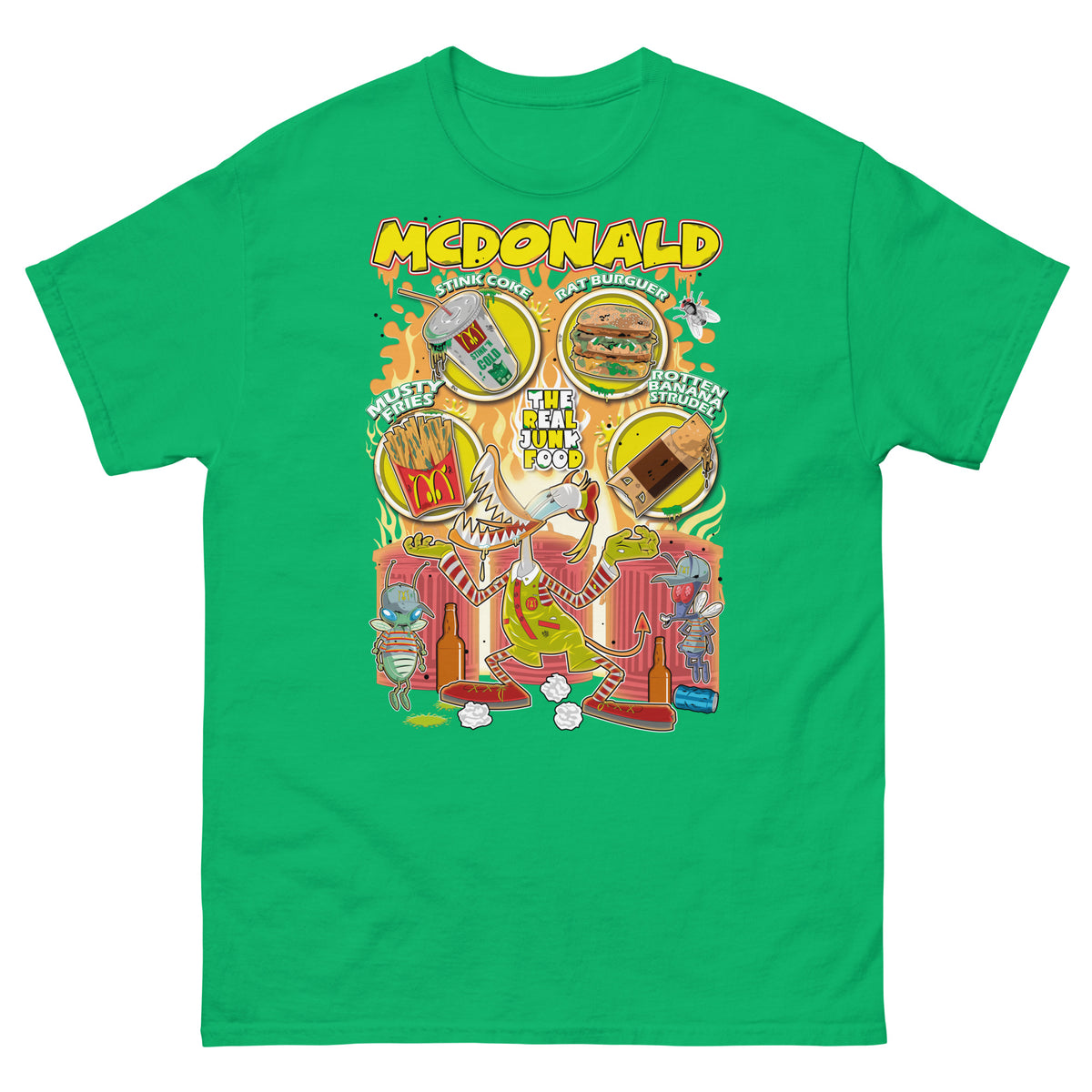 McDonald "Trash version" Ultra Cotton T-shirt | UnrealGeeks - UnrealGeeks