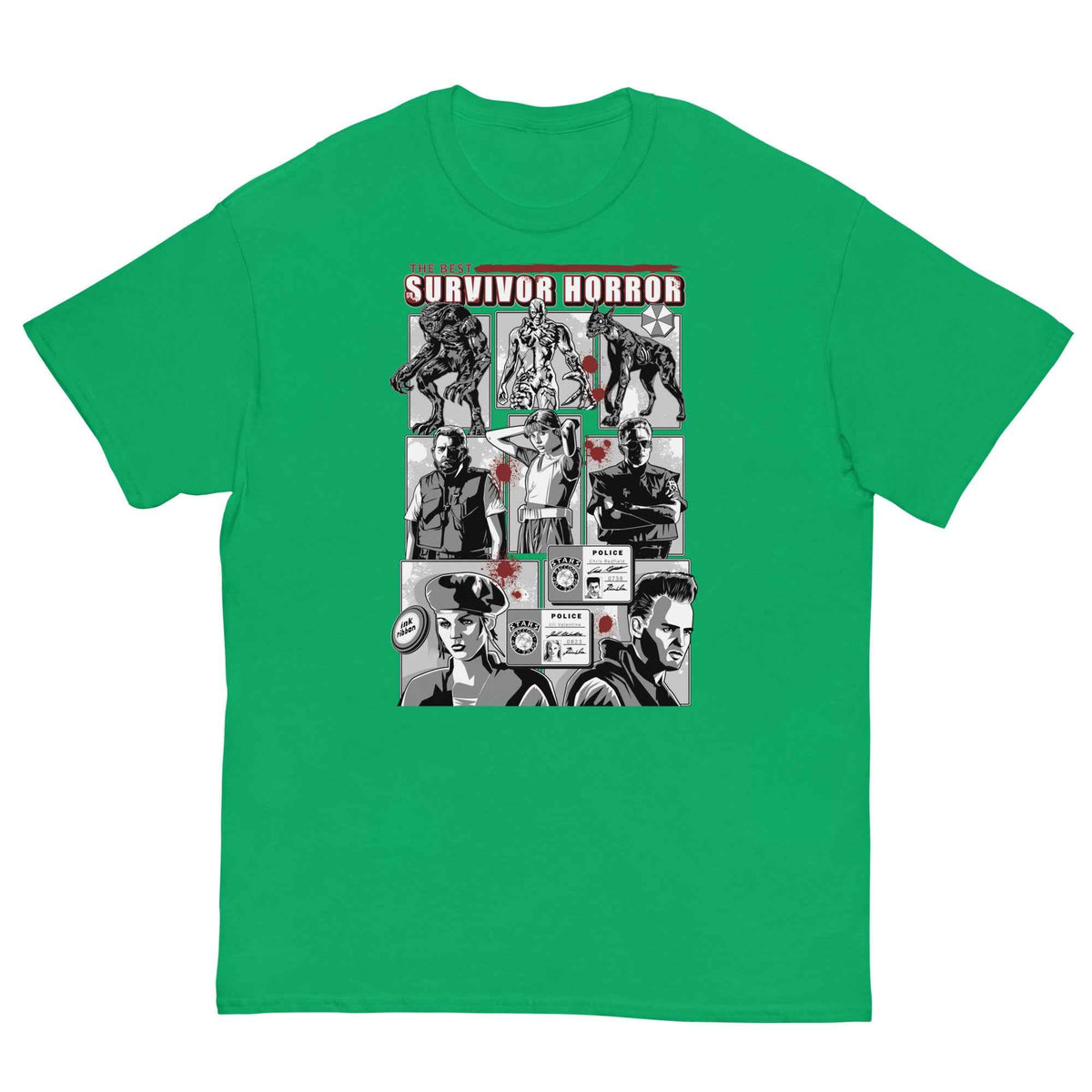 Resident Evil 1 - Ultra Cotton Unisex T-shirt | UnrealGeeks