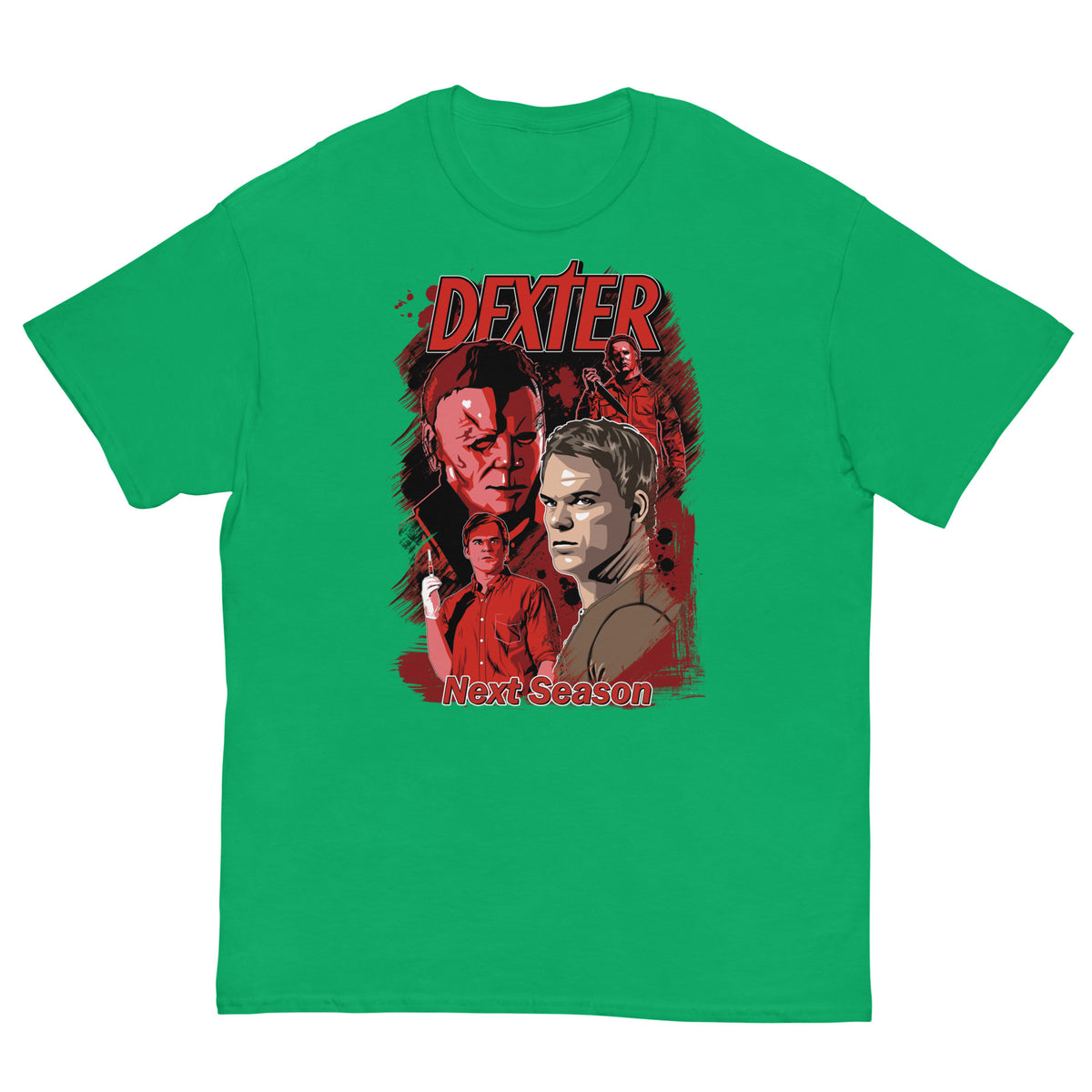 Dexter x Myers Ultra Cotton T-shirt | UnrealGeeks - UnrealGeeks