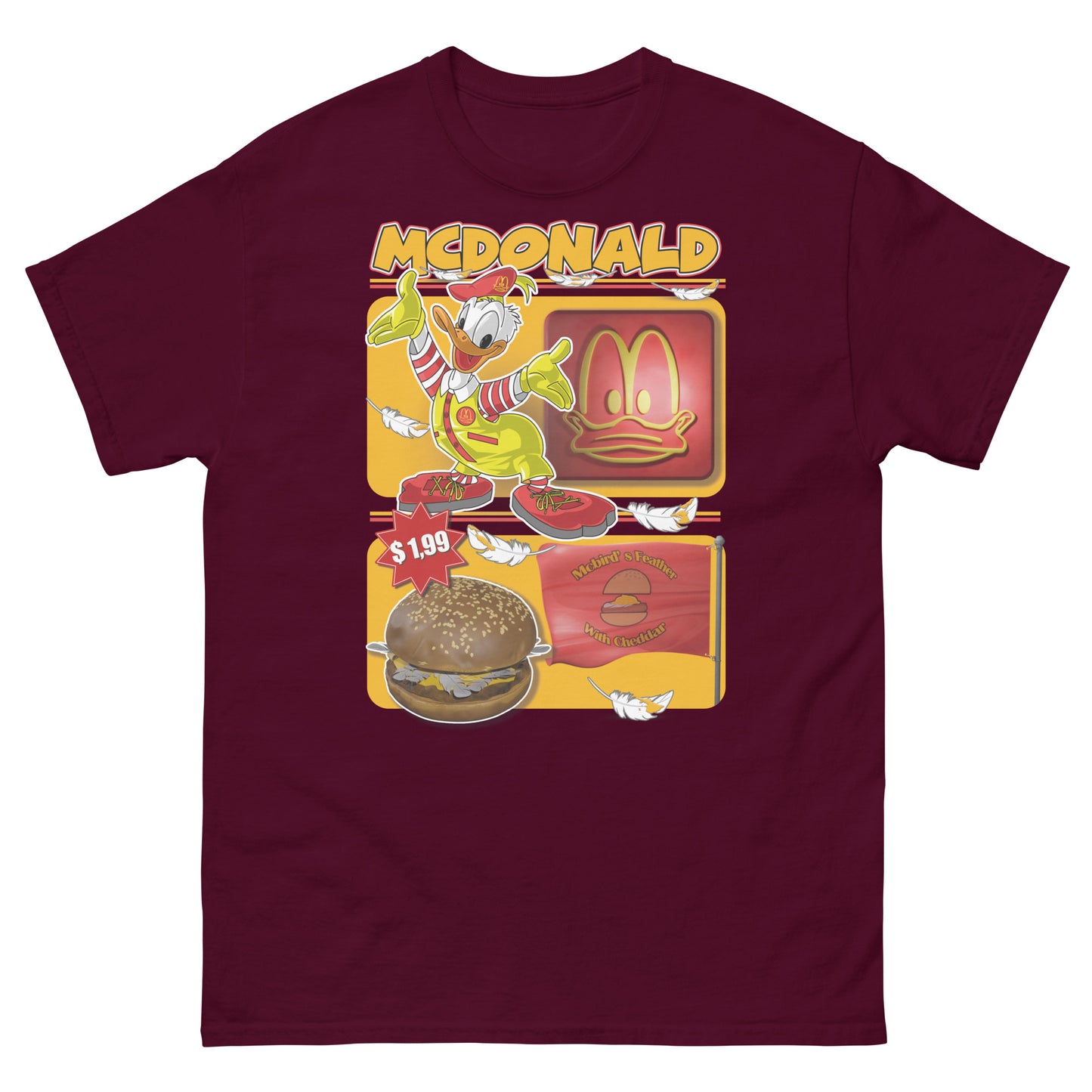 McDonald Duck - Ultra Cotton Unisex T-shirt | Gildan 2000