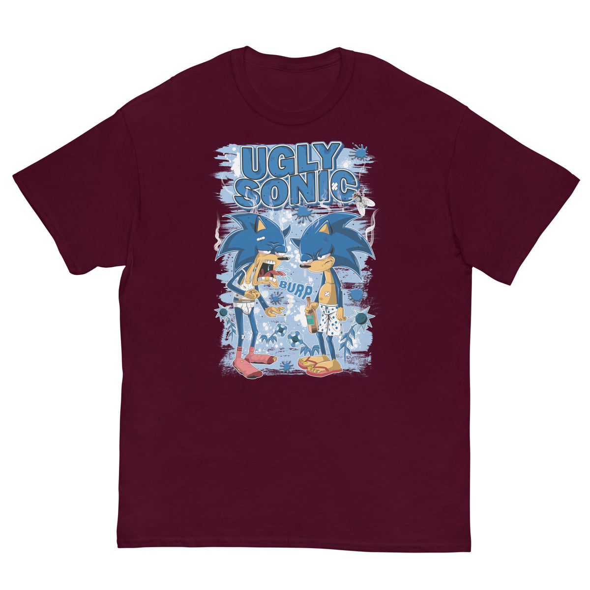 Ugly Sonic - Ultra Cotton T-shirt | UnrealGeeks - UnrealGeeks