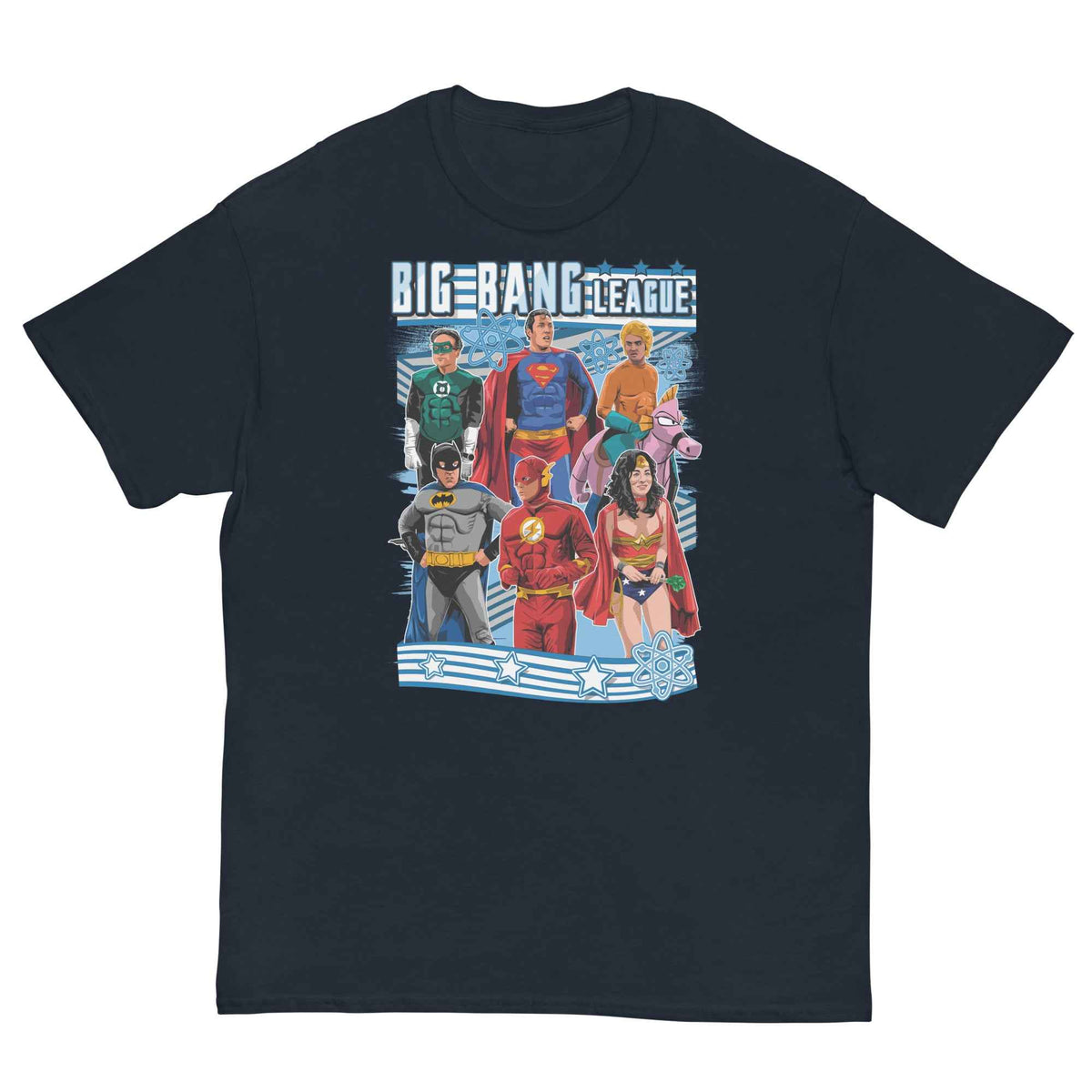 The Big Bang League of Justice - Ultra Cotton T-shirt | UnrealGeeks