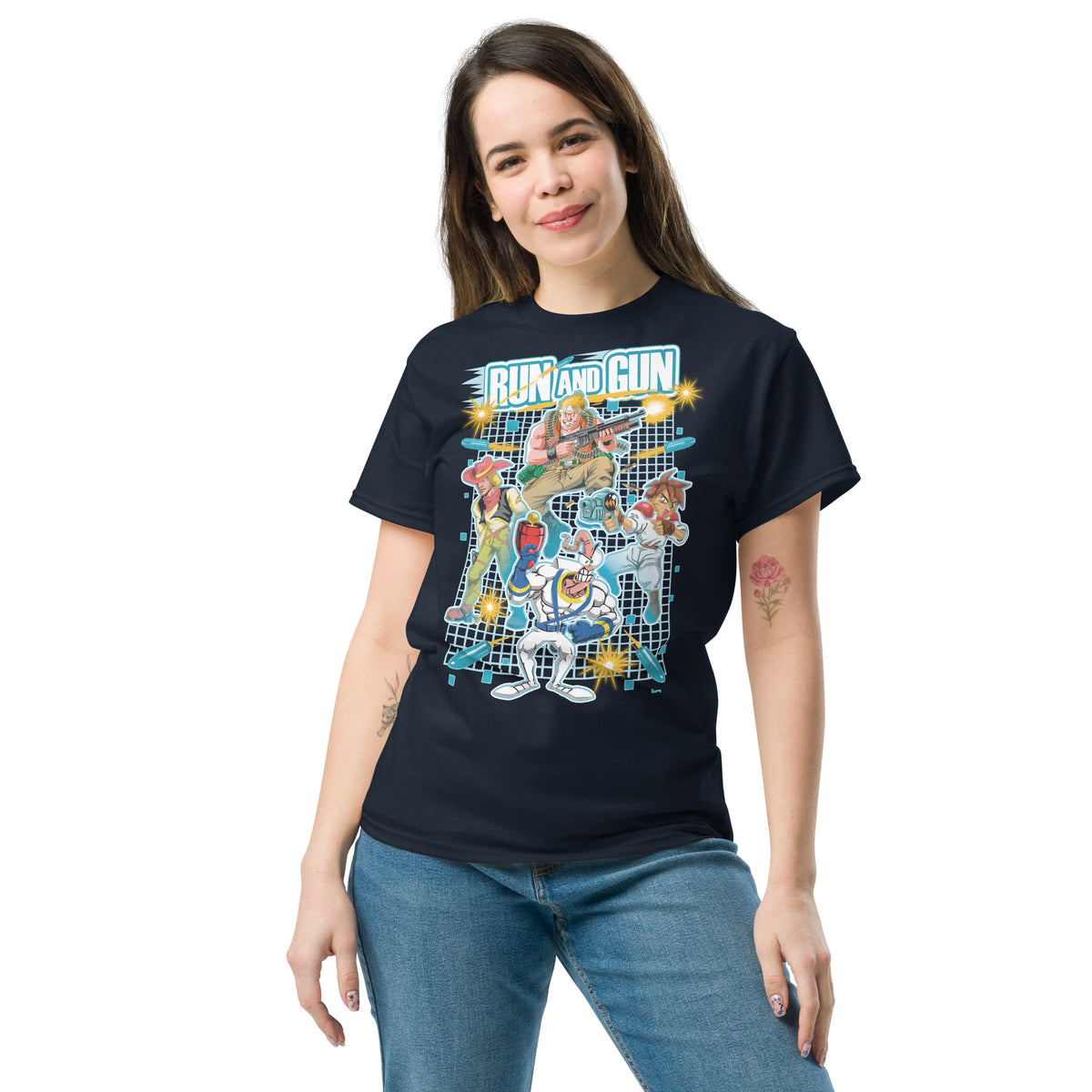 Run 'n Gun Games - Ultra Cotton T-shirt | UnrealGeeks - UnrealGeeks