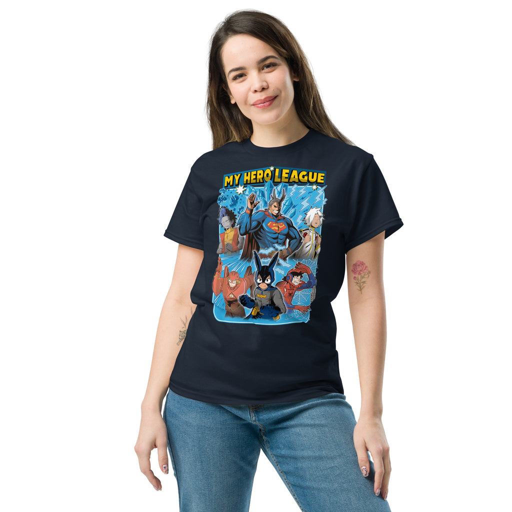 My Hero Academia "League" - Ultra Cotton T-shirt | UnrealGeeks - UnrealGeeks