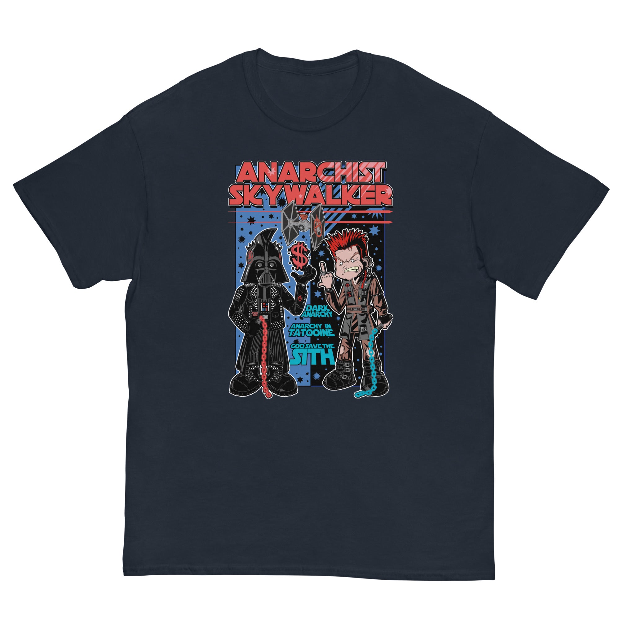 Anakin Skywalker / Vader Punk - Ultra Cotton T-shirt | UnrealGeeks - UnrealGeeks