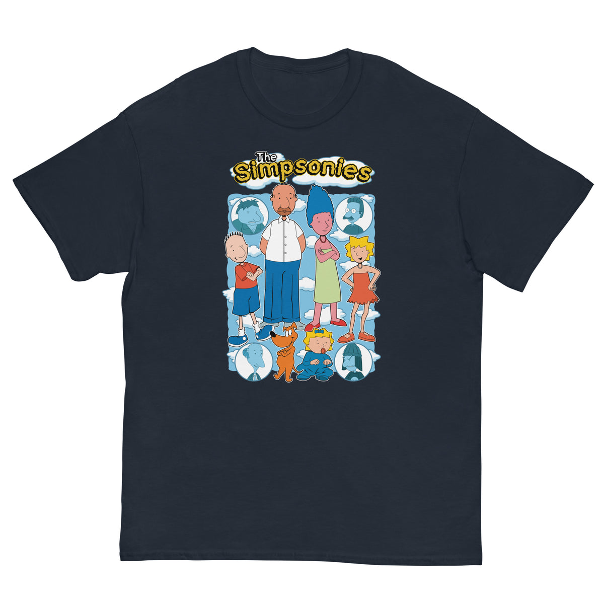 The Simpsonies (Doug and Simpsons fusion) - Ultra Cotton T-shirt | UnrealGeeks - UnrealGeeks