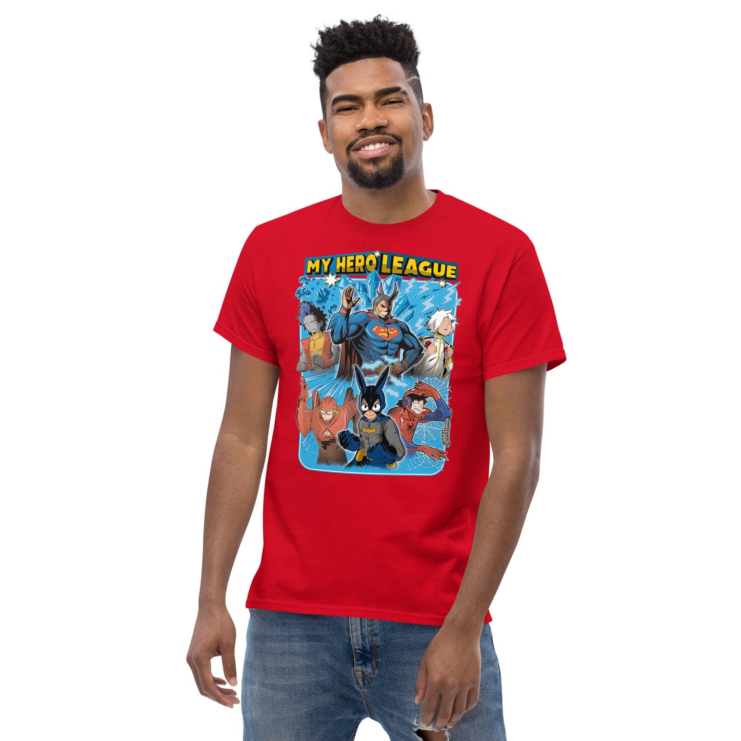 My Hero Academia "League" - Ultra Cotton T-shirt | UnrealGeeks