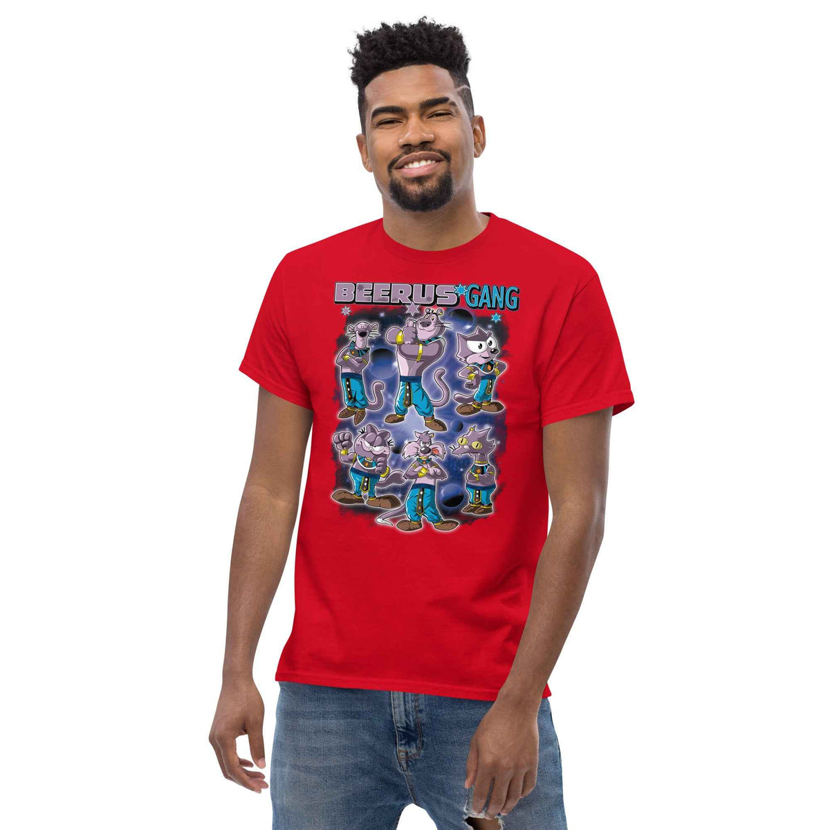 Beerus Gang - Ultra Cotton T-shirt | UnrealGeeks