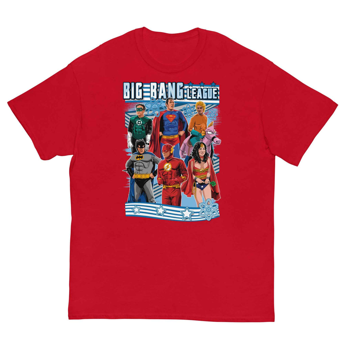 The Big Bang League of Justice - Ultra Cotton T-shirt | UnrealGeeks