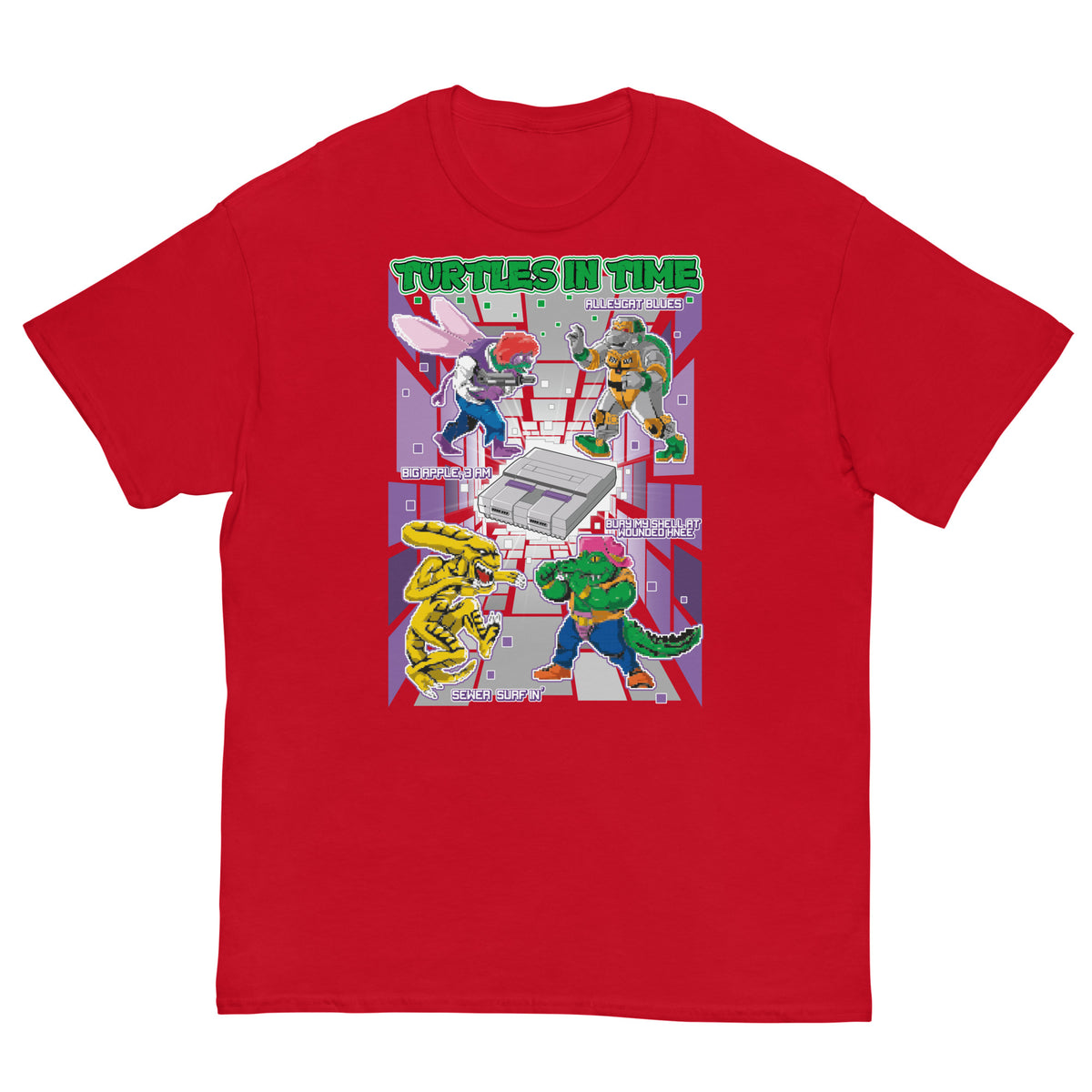 Ninja Turtles - Turtles in Time - Ultra Cotton T-shirt | UnrealGeeks - UnrealGeeks