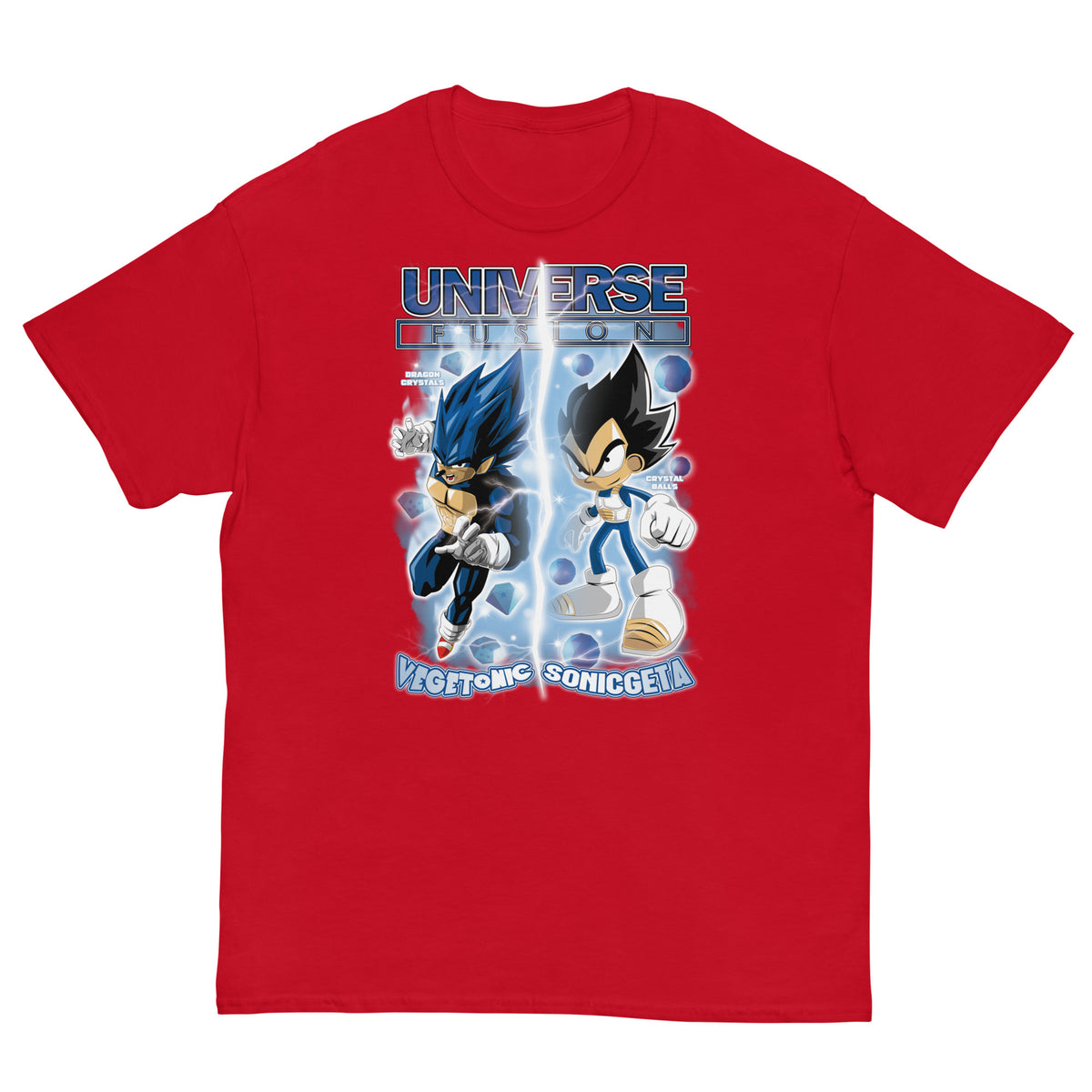 Sonic - Vegeta Ultra Cotton T-shirt | UnrealGeeks - UnrealGeeks