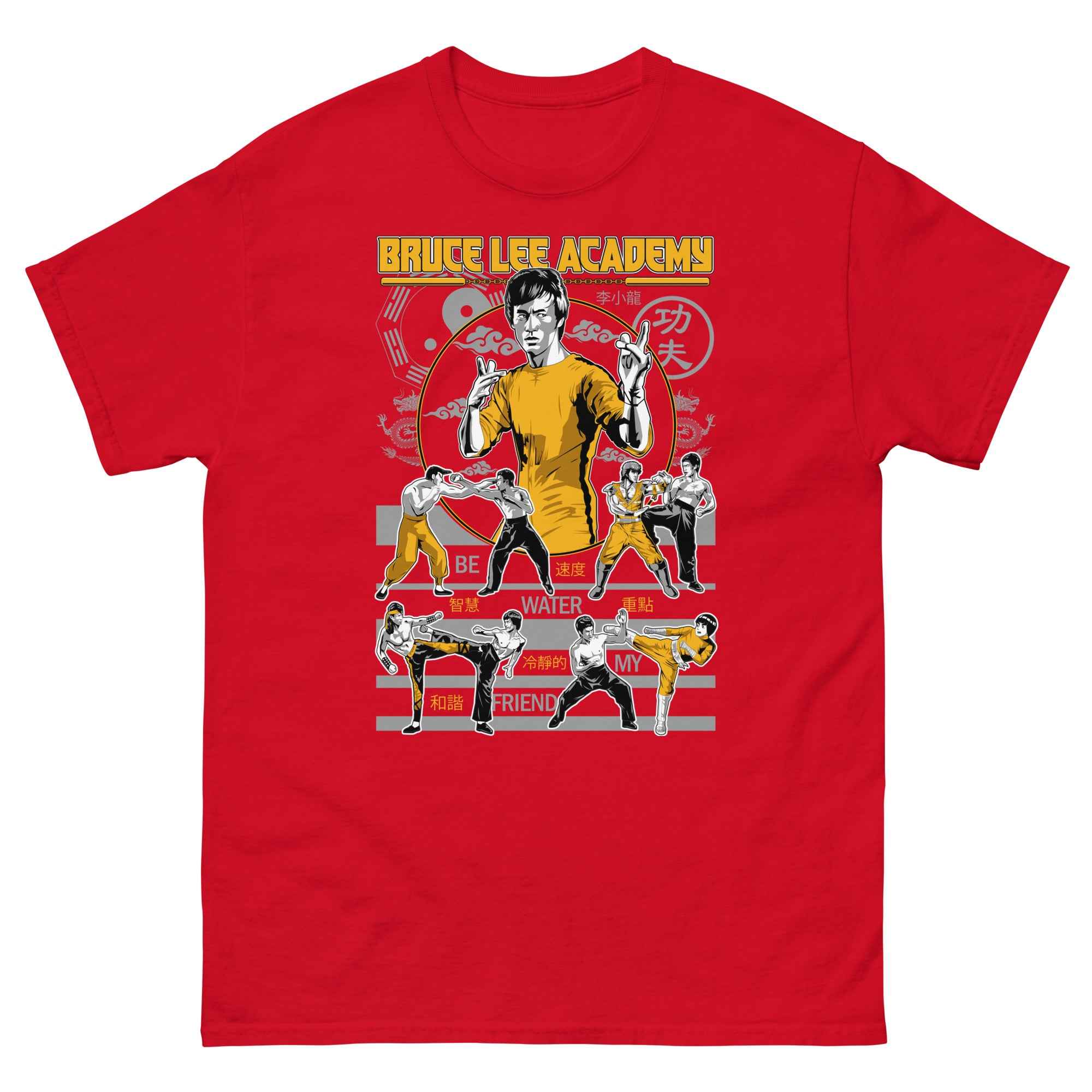 Bruce Lee's Academy Ultra Cotton T-shirt | UnrealGeeks