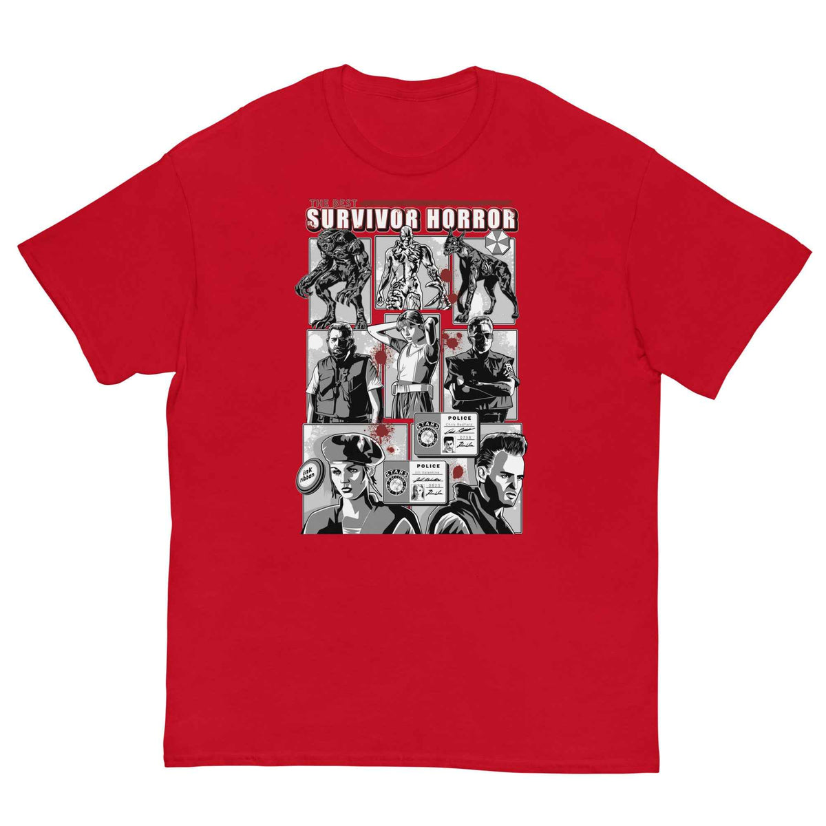 Resident Evil 1 - Ultra Cotton Unisex T-shirt | UnrealGeeks