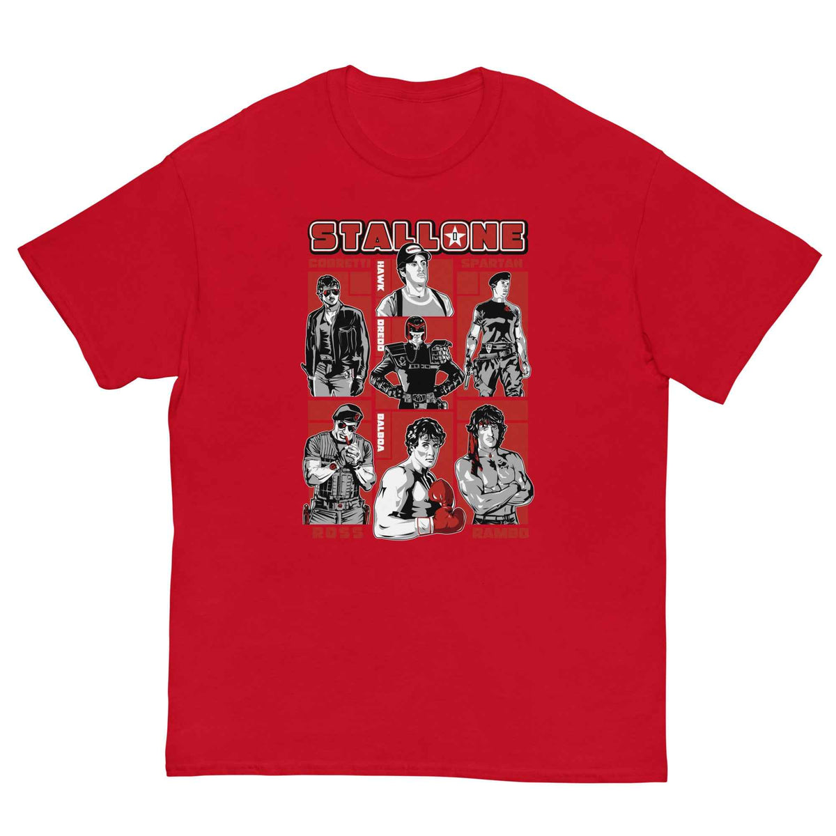 Stallone's compilation Ultra Cotton T-shirt | UnrealGeeks