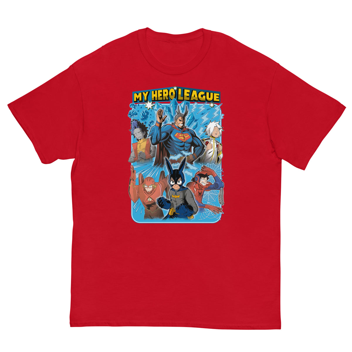 My Hero Academia "League" - Ultra Cotton T-shirt | UnrealGeeks - UnrealGeeks