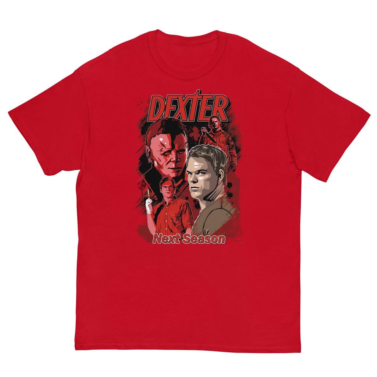 Dexter x Myers Ultra Cotton T-shirt | UnrealGeeks - UnrealGeeks