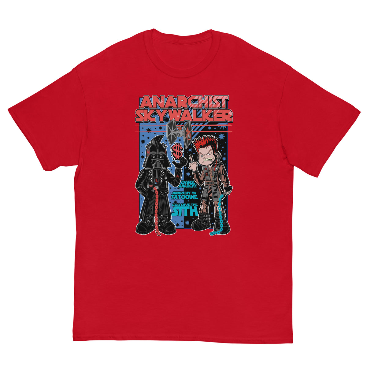 Anakin Skywalker / Vader Punk - Ultra Cotton T-shirt | UnrealGeeks - UnrealGeeks