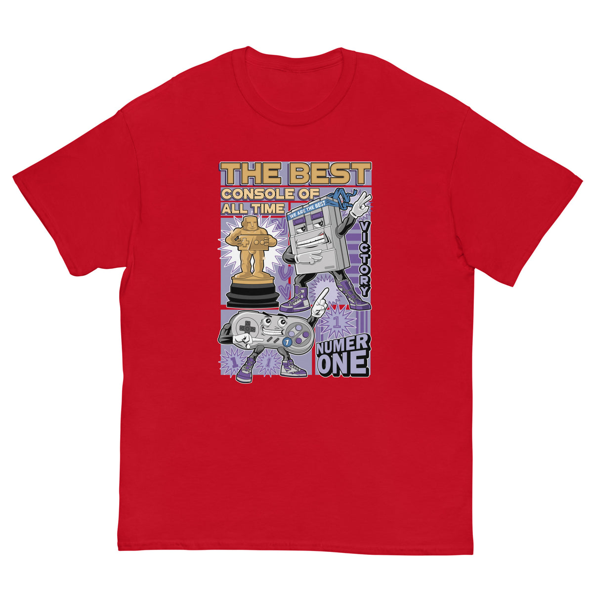 Super NES Victory - Ultra Cotton T-shirt | UnrealGeeks - UnrealGeeks