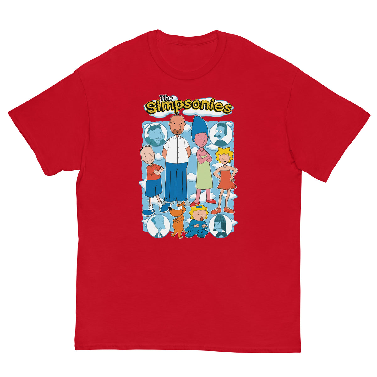 The Simpsonies (Doug and Simpsons fusion) - Ultra Cotton T-shirt | UnrealGeeks - UnrealGeeks