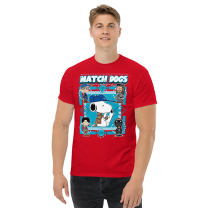 Watch Dogs (Snoopy style) - Ultra Cotton T-shirt | UnrealGeeks