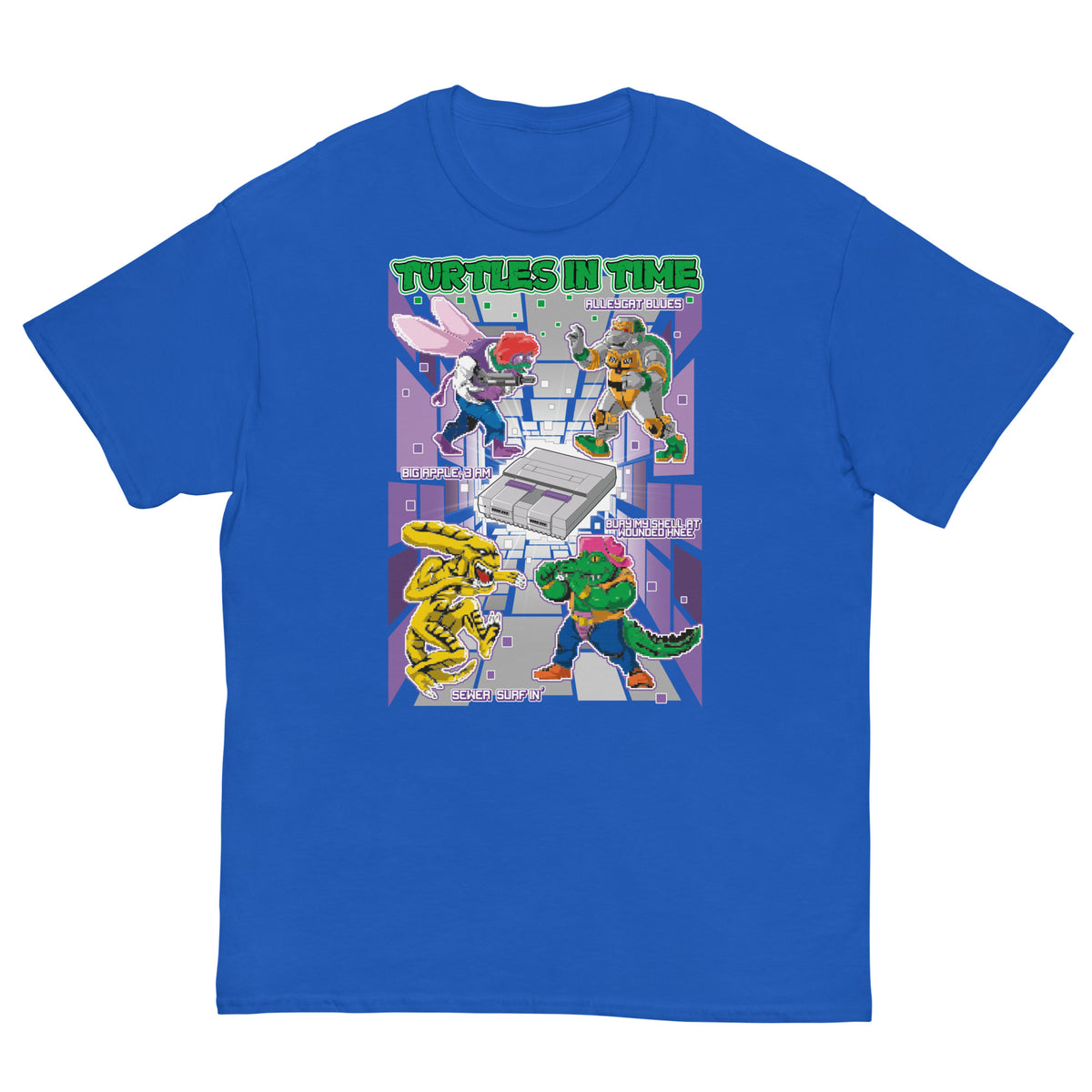 Ninja Turtles - Turtles in Time - Ultra Cotton T-shirt | UnrealGeeks - UnrealGeeks