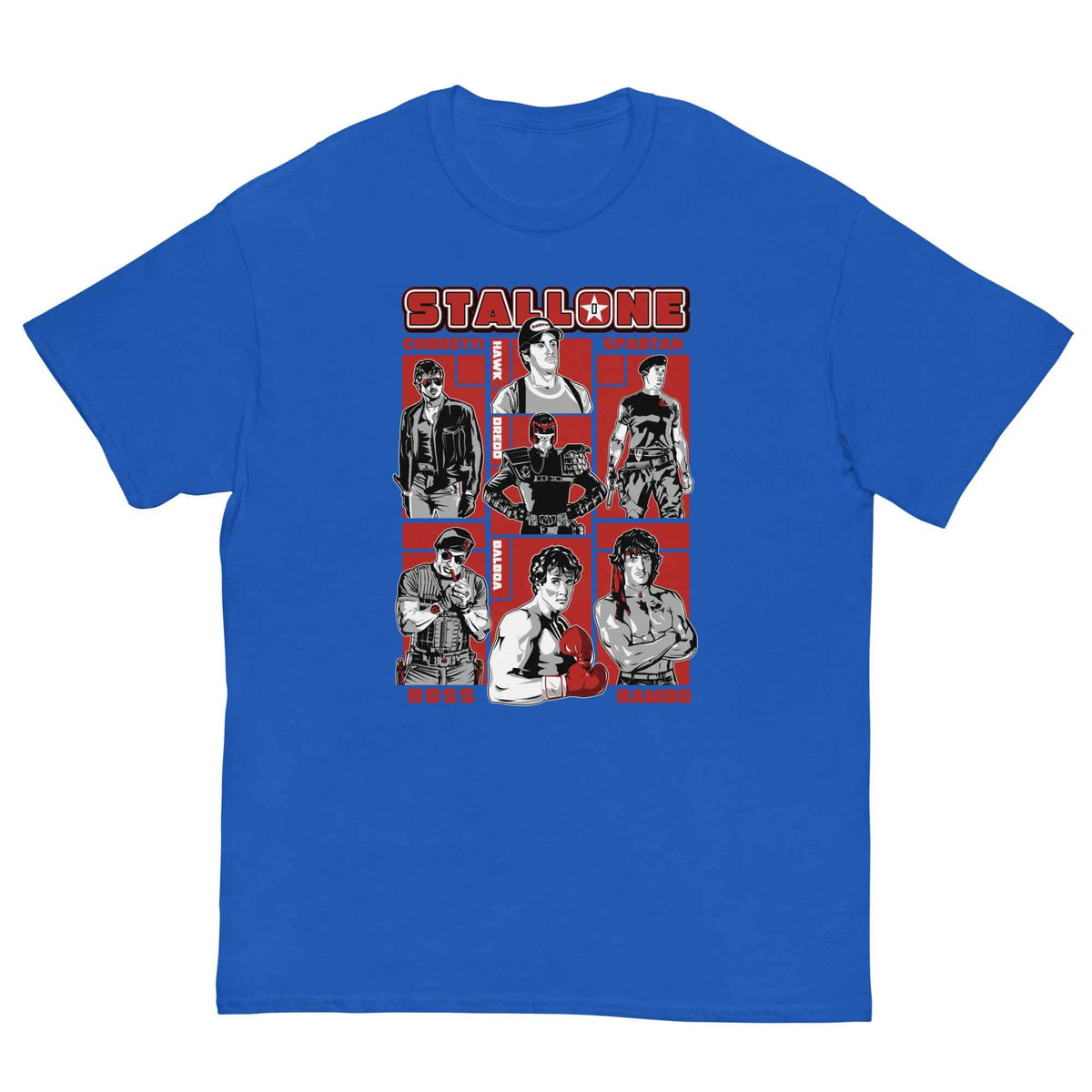 Stallone's compilation Ultra Cotton T-shirt | UnrealGeeks