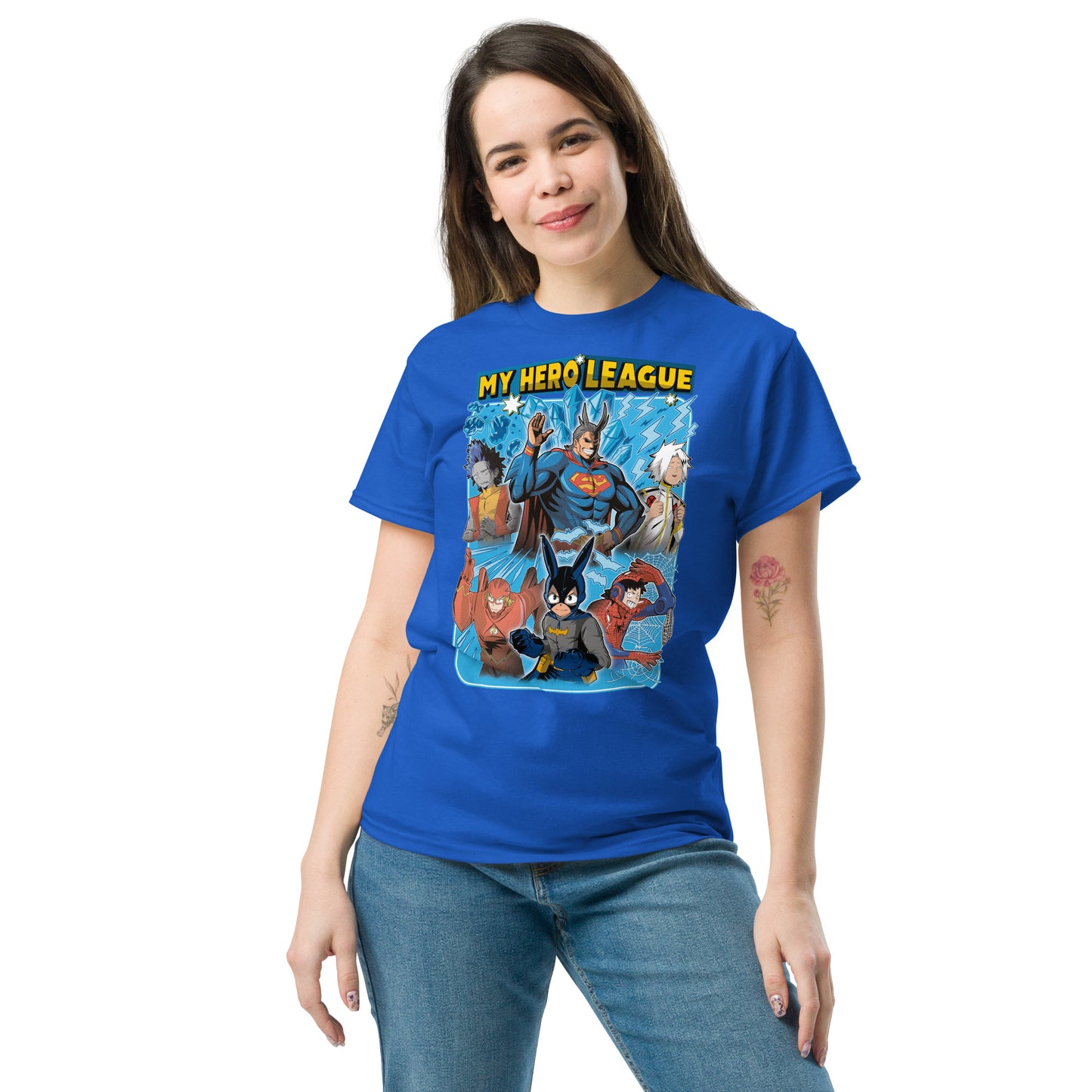 My Hero Academia "League" - Ultra Cotton T-shirt | UnrealGeeks