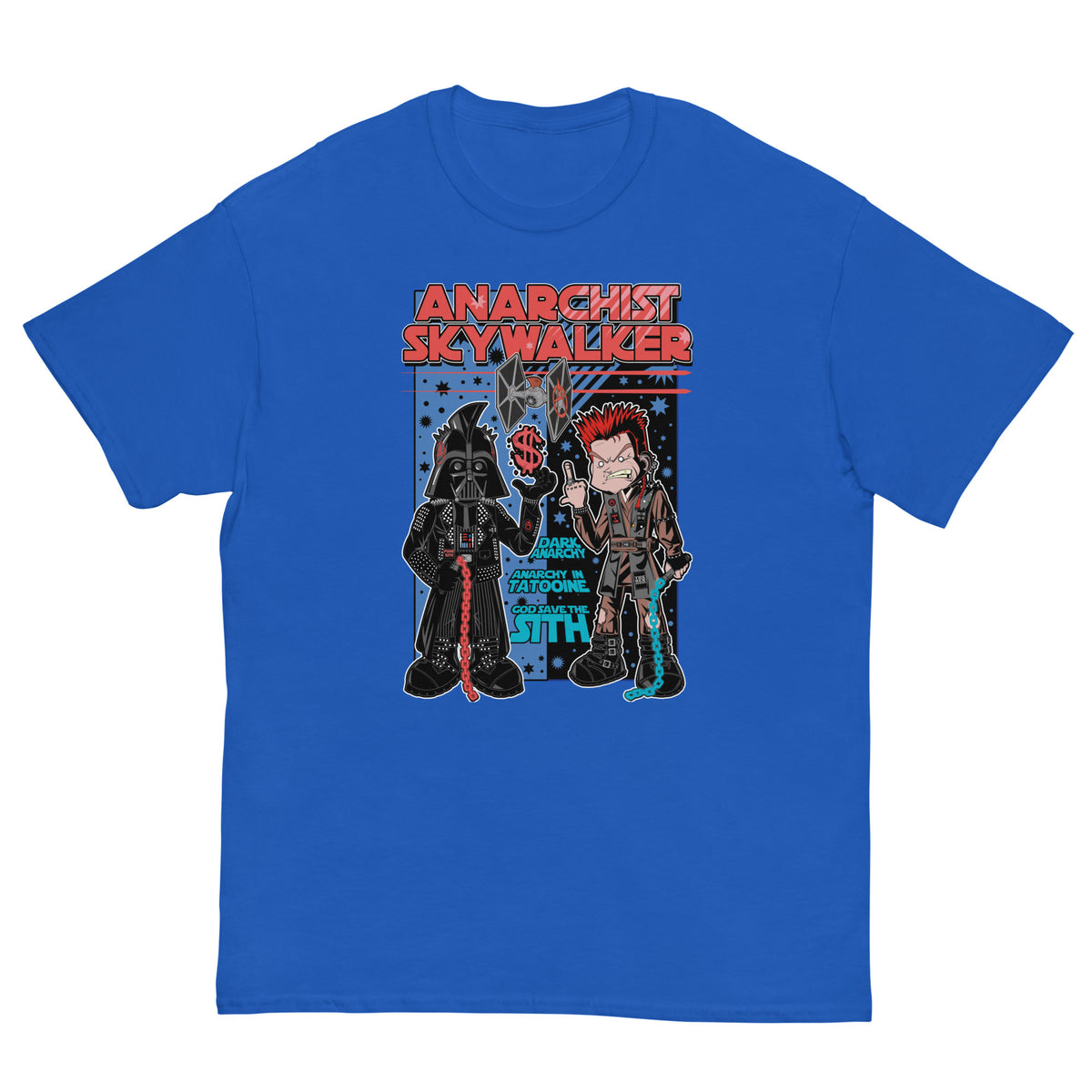 Anakin Skywalker / Vader Punk - Ultra Cotton T-shirt | UnrealGeeks - UnrealGeeks