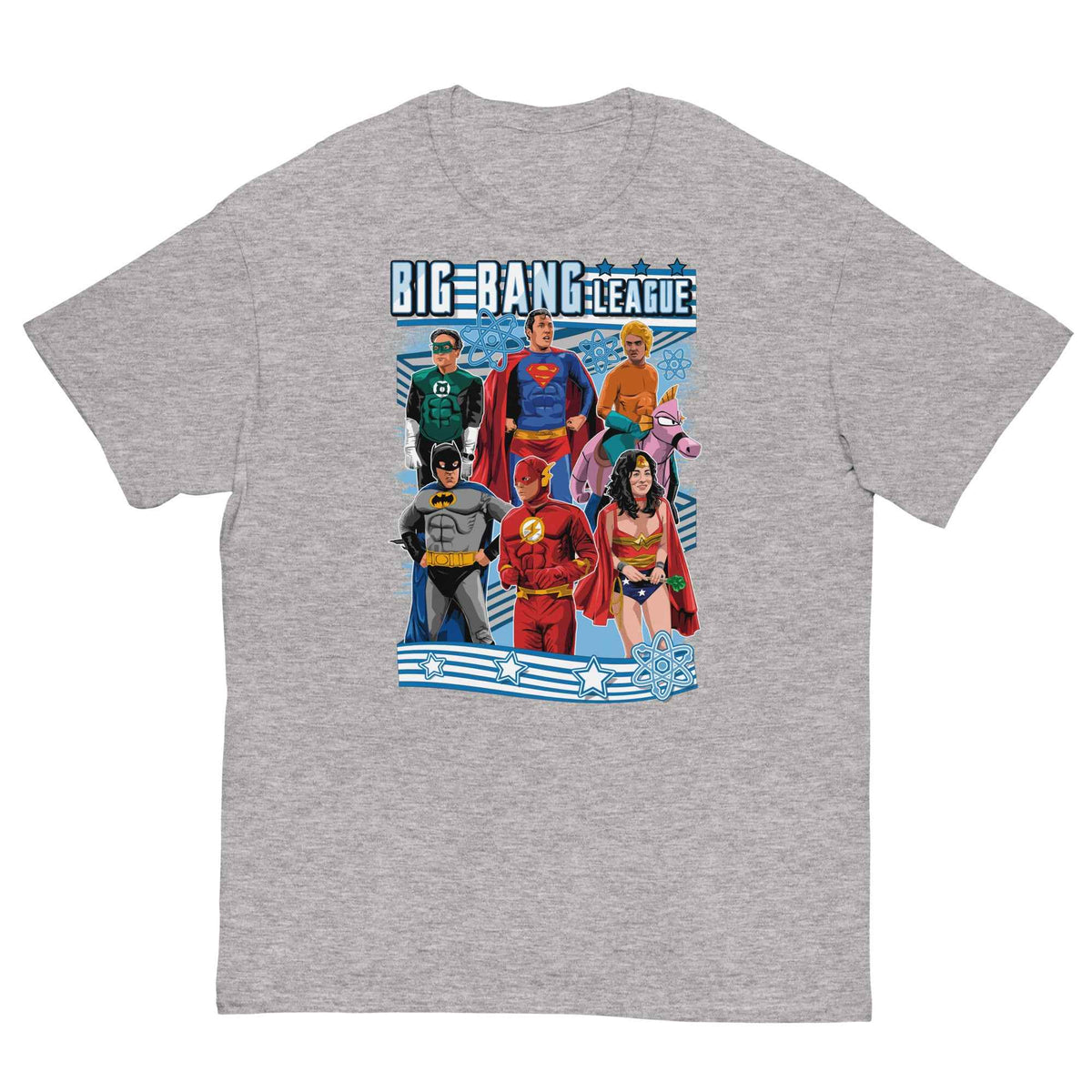 The Big Bang League of Justice - Ultra Cotton T-shirt | UnrealGeeks