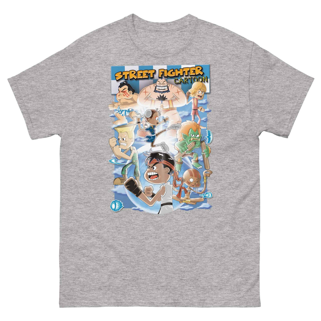 Street Fighter Cartoon - Ultra Cotton Unisex T-shirt | UnrealGeeks