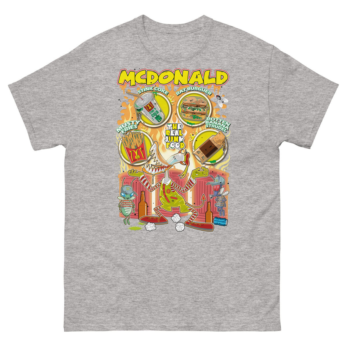 McDonald "Trash version" Ultra Cotton T-shirt | UnrealGeeks - UnrealGeeks