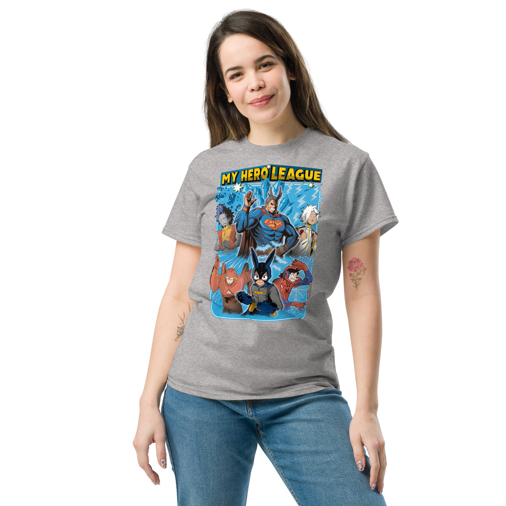 My Hero Academia "League" - Ultra Cotton T-shirt | UnrealGeeks - UnrealGeeks