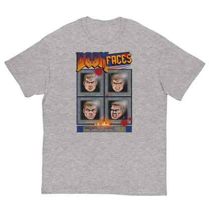 Doom Faces Ultra Cotton T-shirt | UnrealGeeks