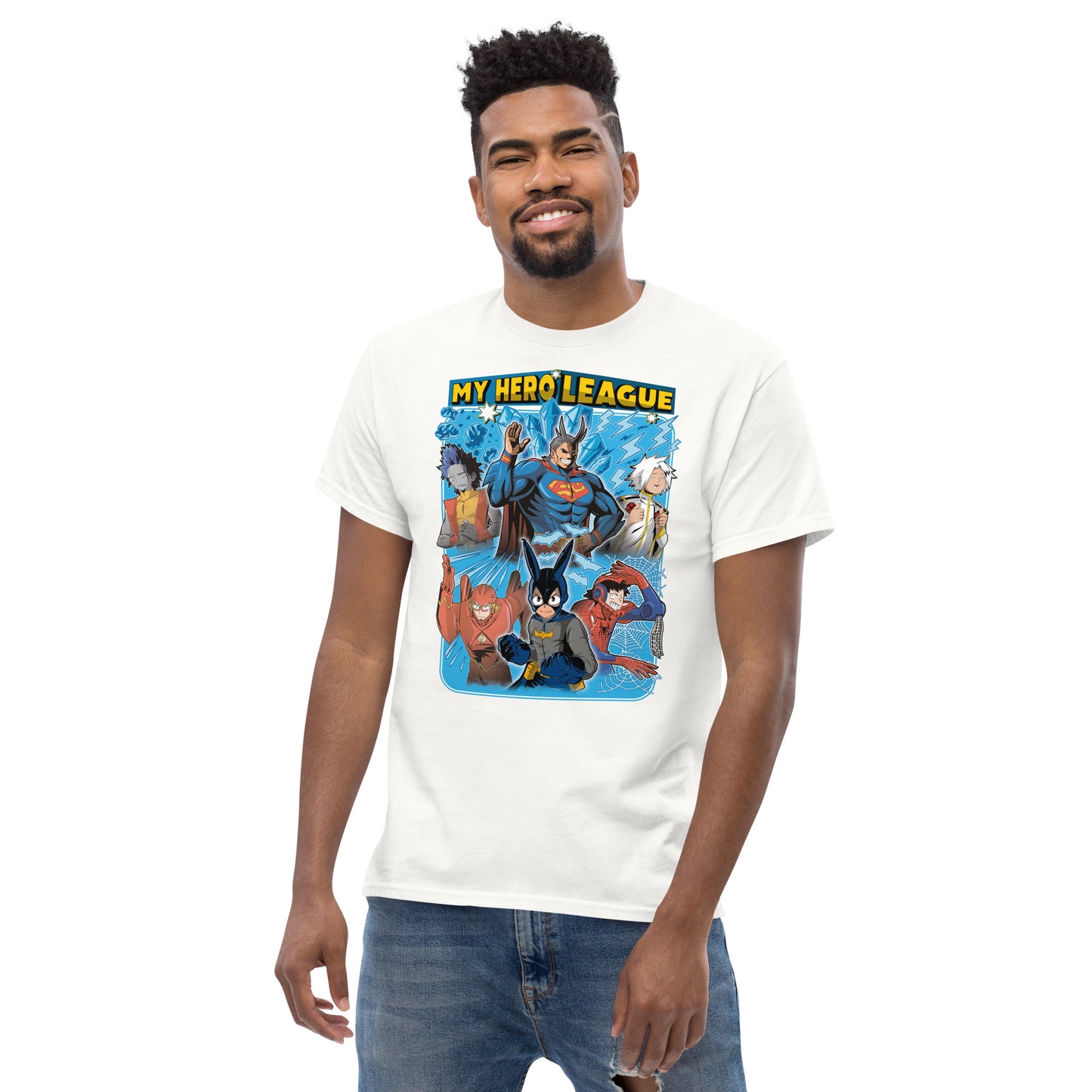 My Hero Academia "League" - Ultra Cotton T-shirt | UnrealGeeks