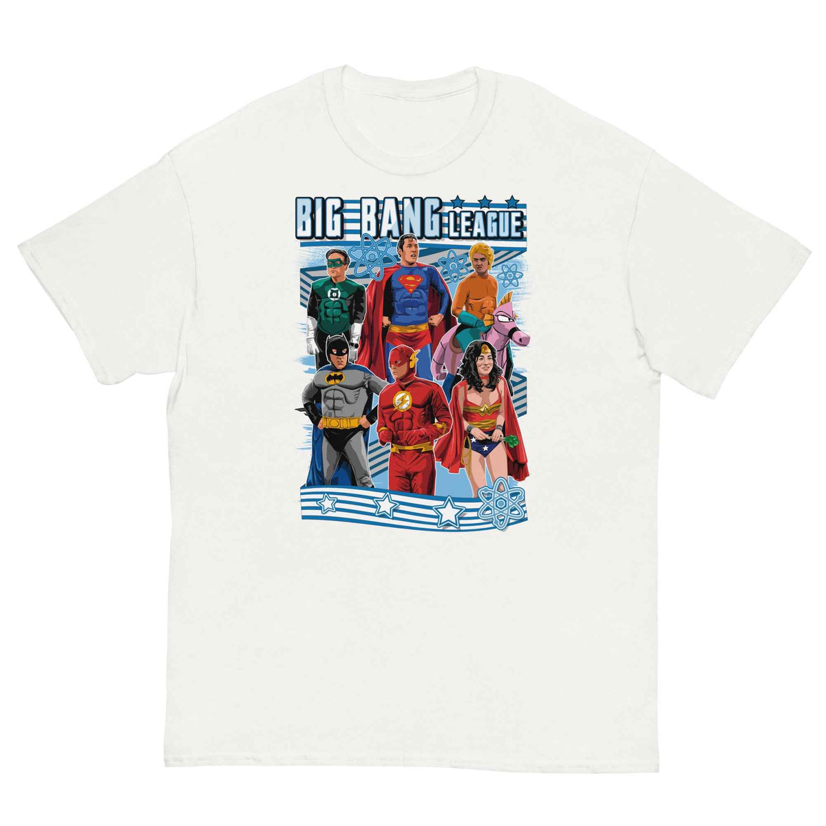 The Big Bang League of Justice - Ultra Cotton T-shirt | UnrealGeeks