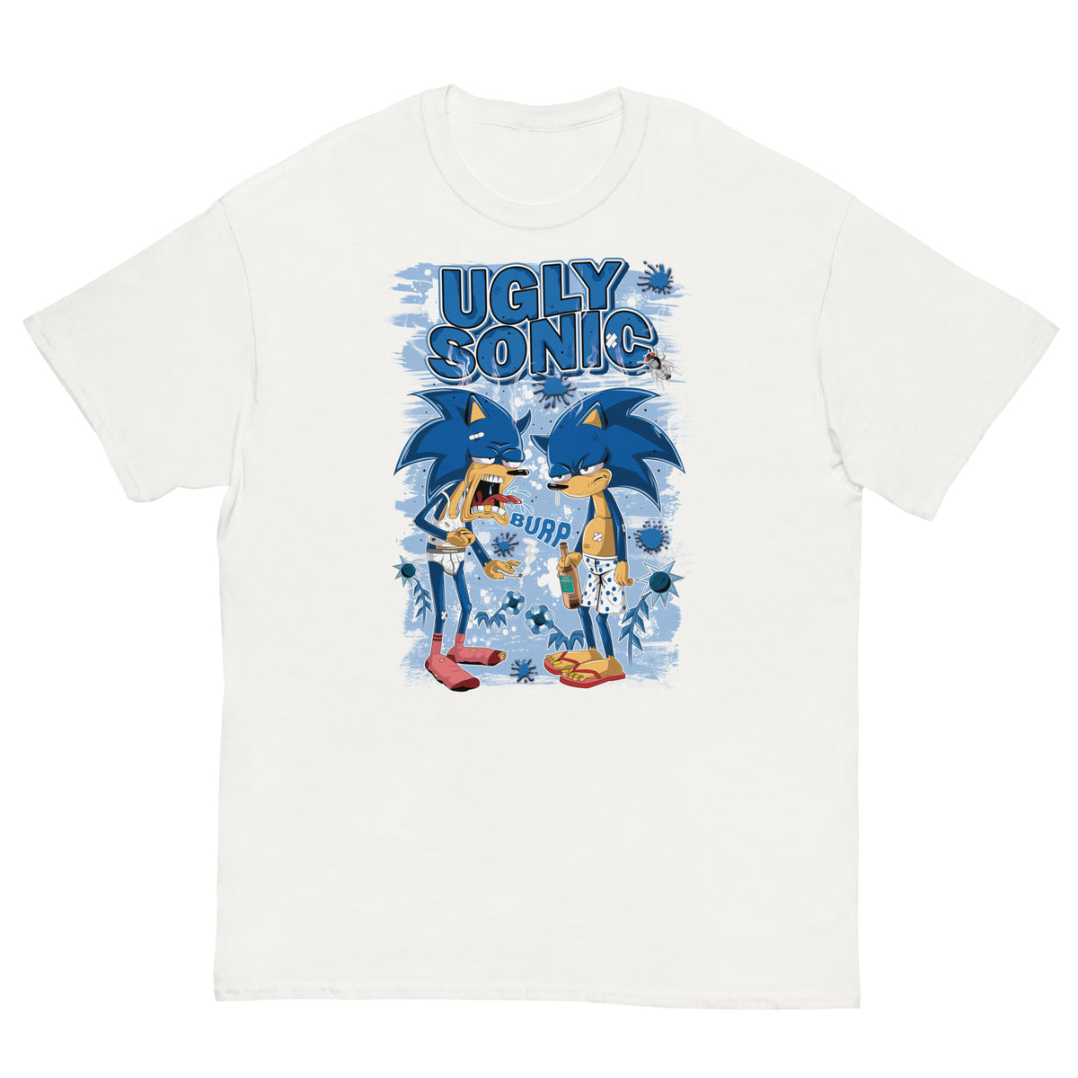 Ugly Sonic - Ultra Cotton T-shirt | UnrealGeeks - UnrealGeeks