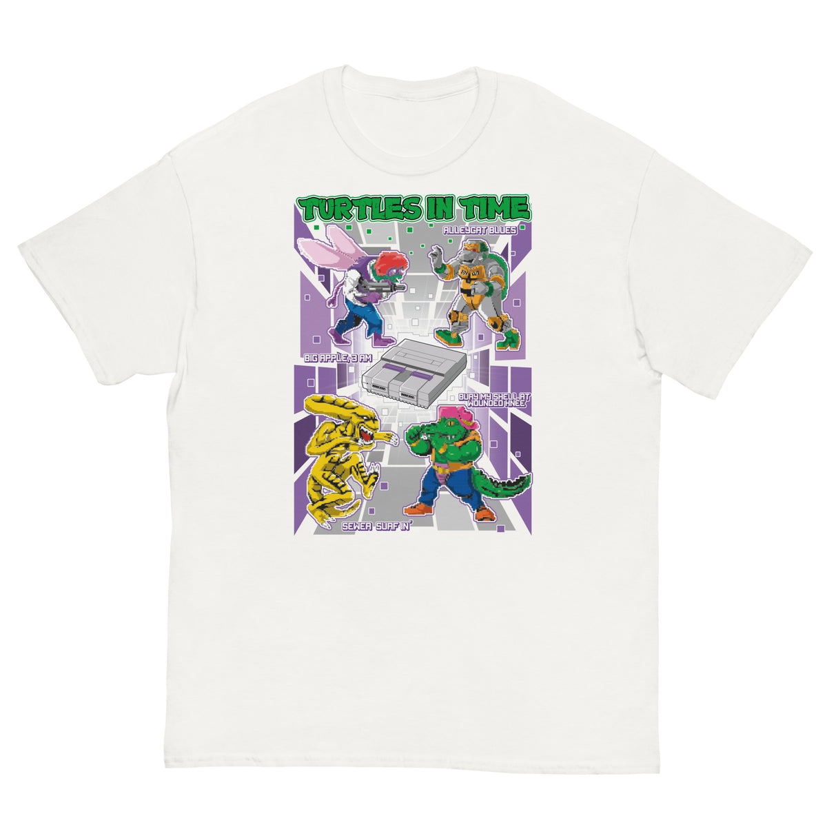 Ninja Turtles - Turtles in Time - Ultra Cotton T-shirt | UnrealGeeks - UnrealGeeks