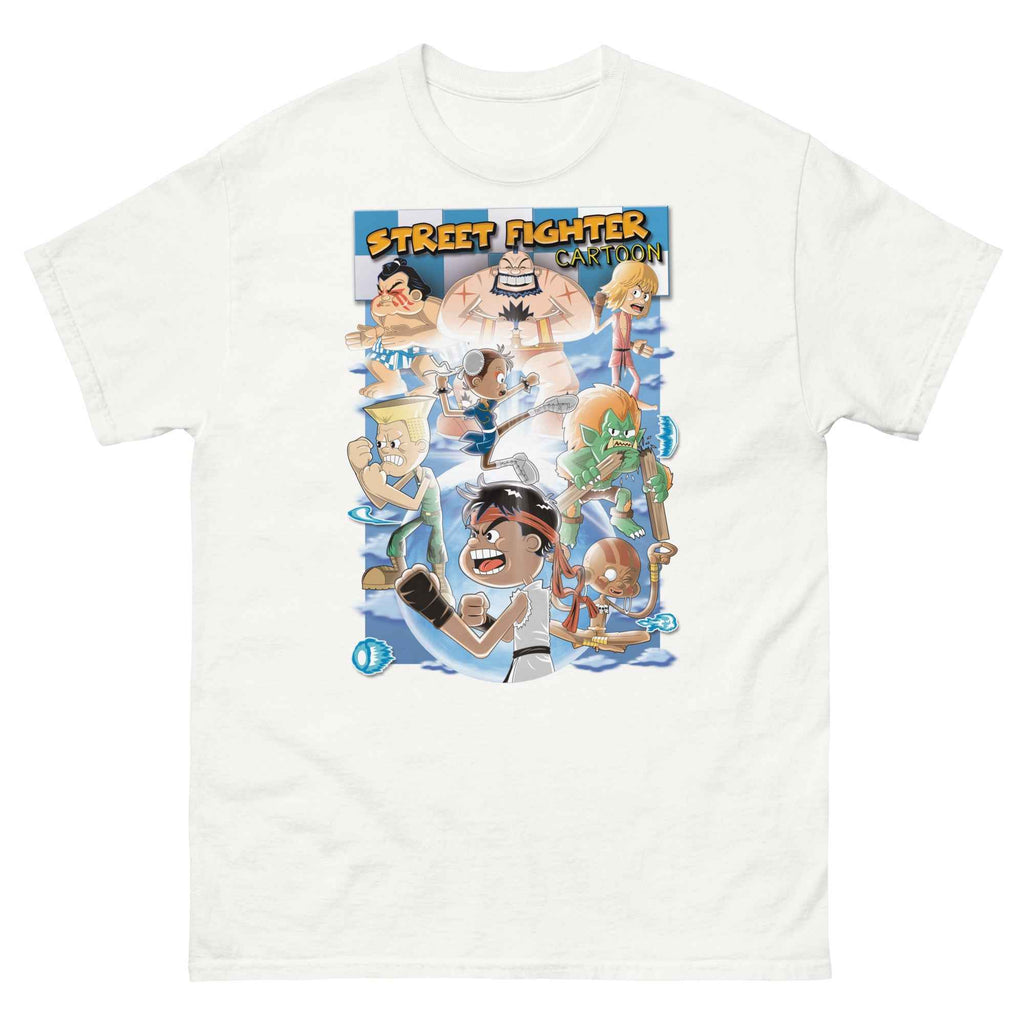 Street Fighter Cartoon - Ultra Cotton Unisex T-shirt | UnrealGeeks