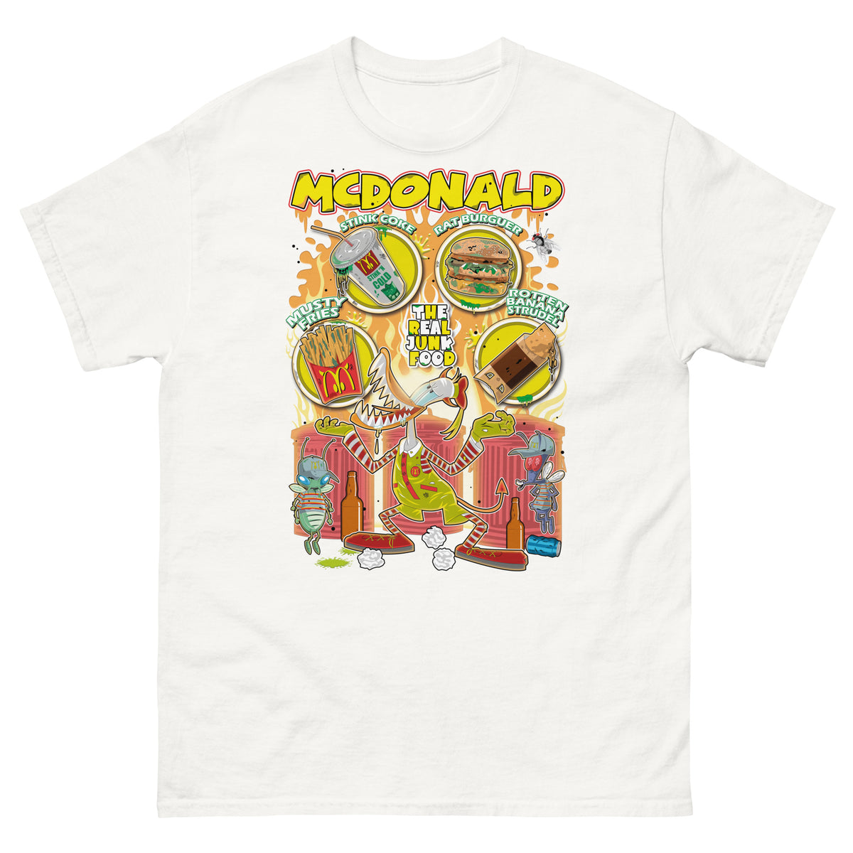 McDonald "Trash version" Ultra Cotton T-shirt | UnrealGeeks - UnrealGeeks