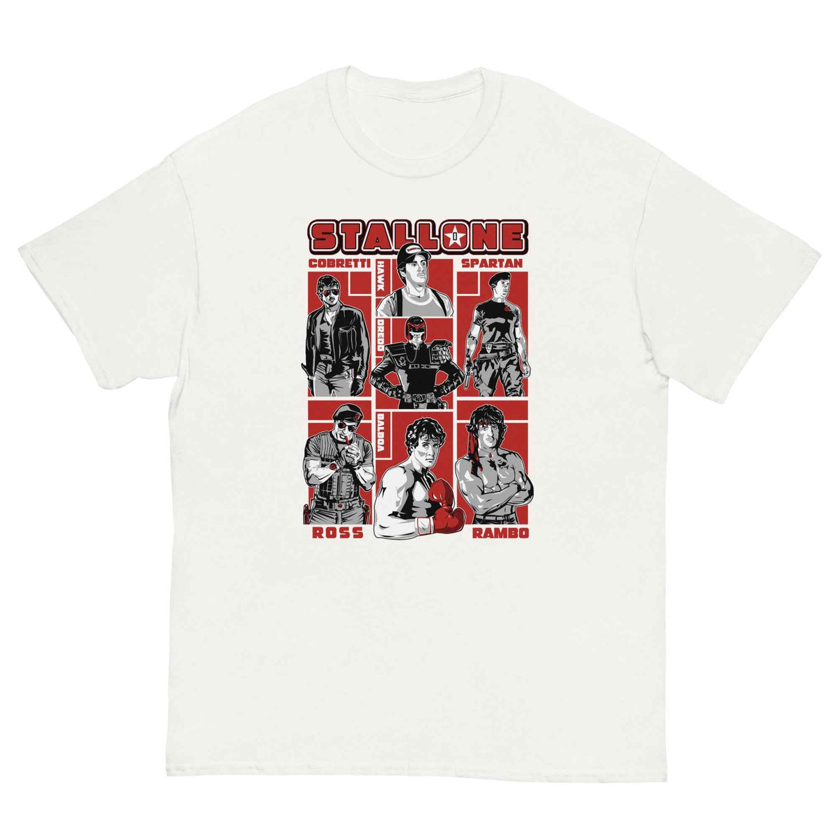 Stallone's compilation Ultra Cotton T-shirt | UnrealGeeks